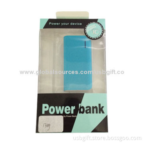 Universal External Battery Charger/Power Bank for All Phones with 2,600mAh Capacity